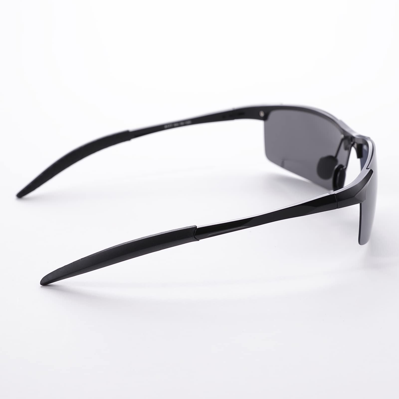 REACH Sporty Polarized & UV Protected Sunglasses For Men | Goggles for Men (Black) (64-16-120)